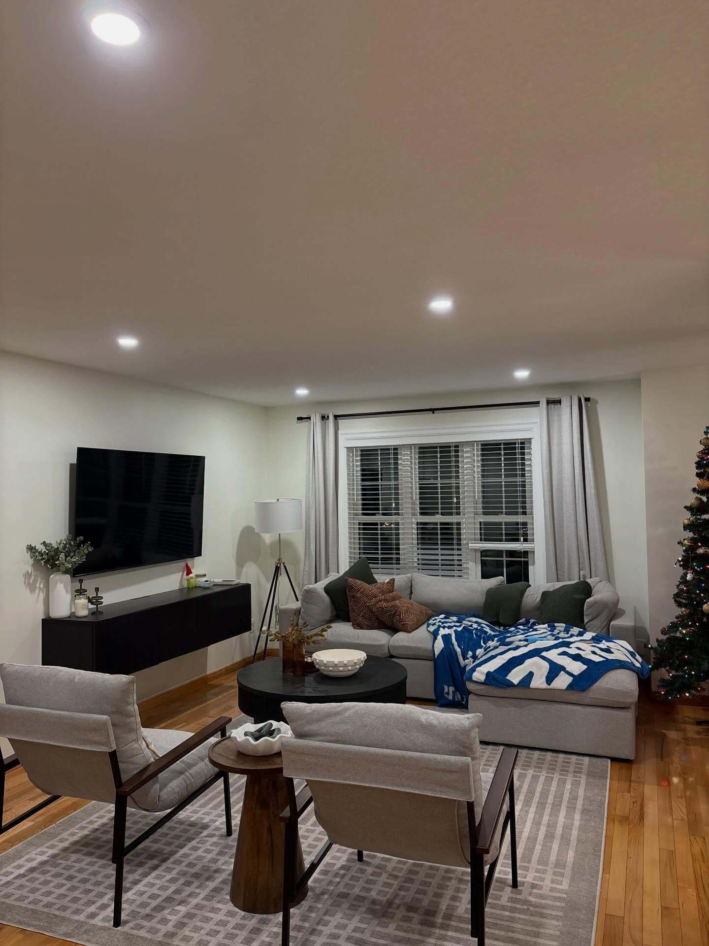 Living Room Pot Light Install