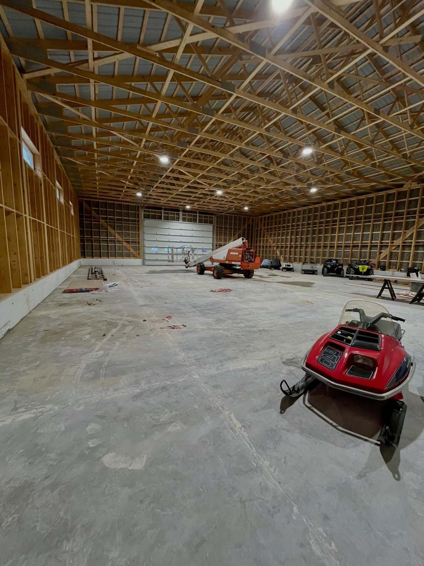 Barn Lighting Installation