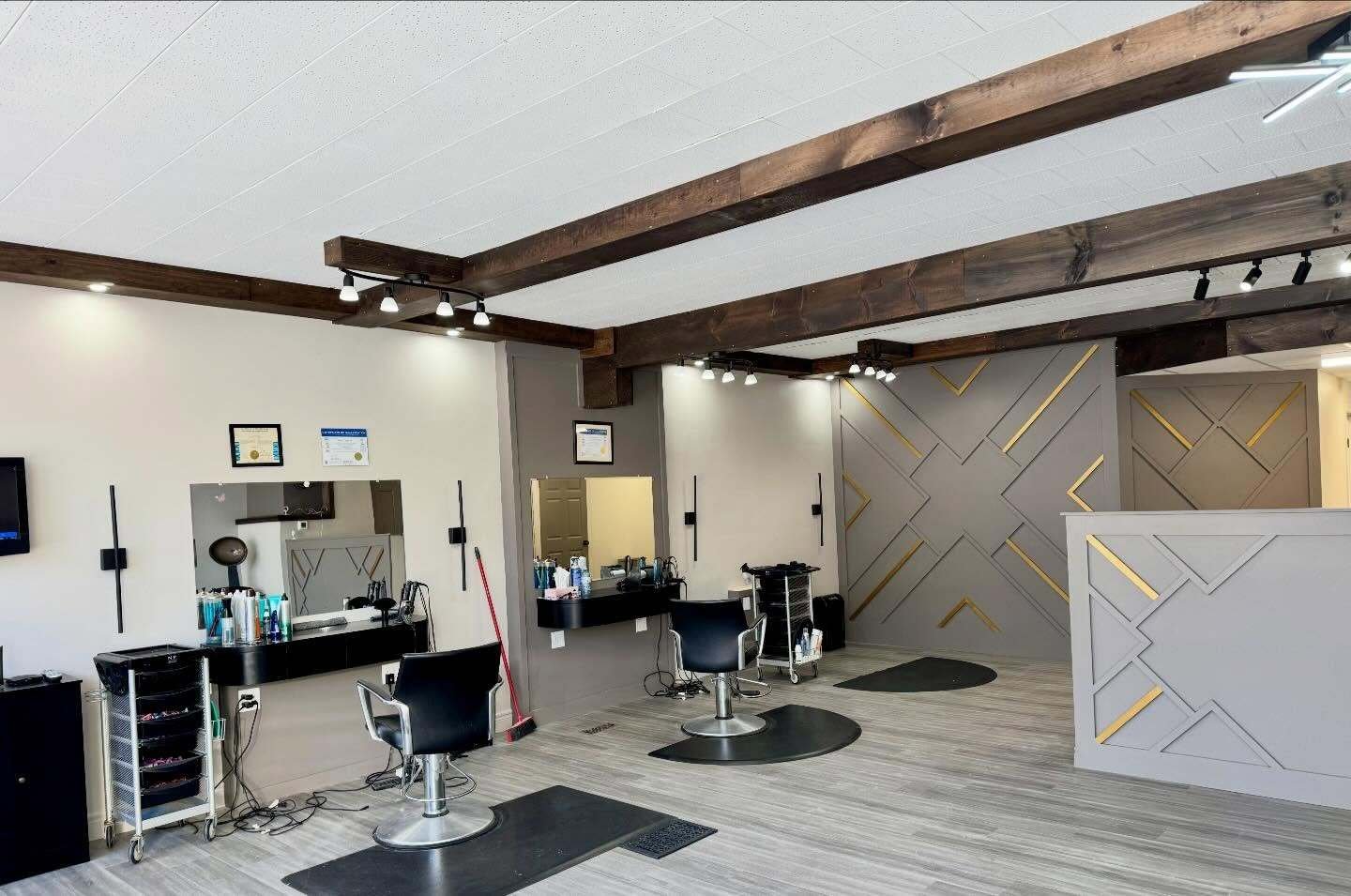 Commercial Hair Salon Installation